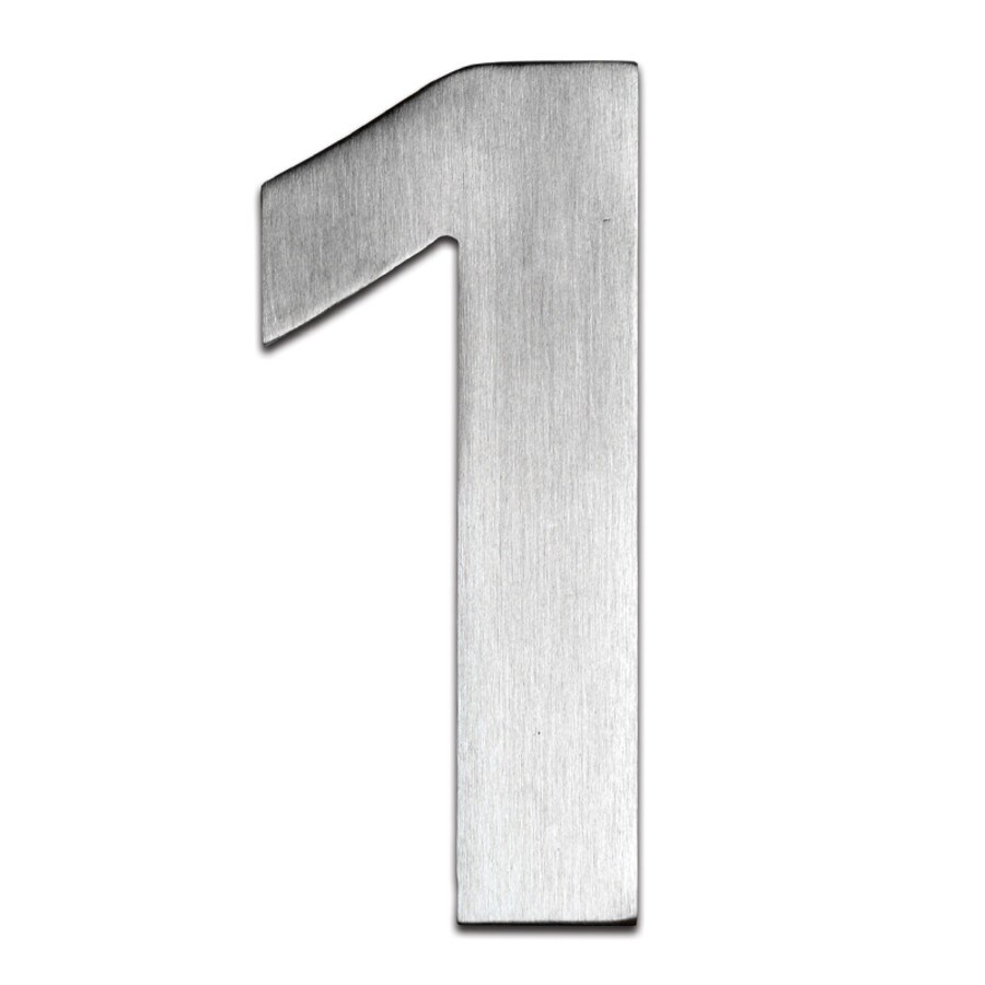 stainless steel door numbers